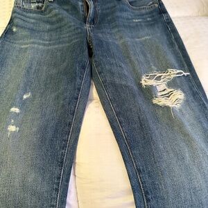 Lucky Brand Blue Denim Jeans with Copper Button